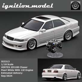 Toyota  - Vertex JZX100 white - 1:18 - Ignition - IG3313 - IG3313 | The Diecast Company