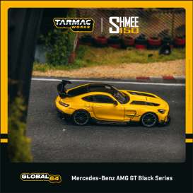 Mercedes Benz  - AMG GT yellow - 1:64 - Tarmac - T64G-042-SHMEE - TC-T64G-042-SHMEE | The Diecast Company