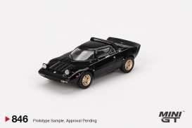 Lancia  - Stratos HF 1973 black - 1:64 - Mini GT - 00846-L - MGT00846lhd | The Diecast Company