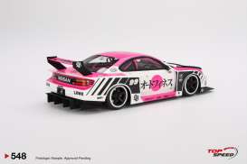 Nissan  - Silvia (S15) 2023 pink/white - 1:18 - Top Speed - TS0548 - TS0548 | The Diecast Company