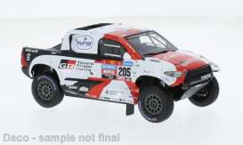 Toyota  - GR DKR Hilux T 2023 black/red/white - 1:43 - IXO Models - ram928A - ixram928A | The Diecast Company