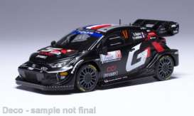 Toyota  - Yaris  2024 black/red/white - 1:43 - IXO Models - ram932 - ixram932 | The Diecast Company