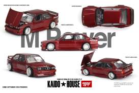 BMW  - M3 1989 red - 1:64 - Mini GT - KHMG162 - MGTKHMG162 | The Diecast Company