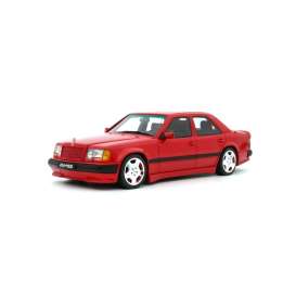 Mercedes Benz  - 300E 1987 red - 1:18 - OttOmobile Miniatures - OT1104 - otto1104 | The Diecast Company