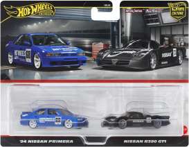 Nissan  - R390 GT1 & Primera various - 1:64 - Hotwheels - HRR74 - hwmvHRR74 | The Diecast Company