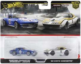 Chevrolet  - Copo Corvette & Custom Corvett various - 1:64 - Hotwheels - HRR80 - hwmvHRR80 | The Diecast Company