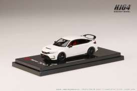 Honda  - Civic white - 1:64 - Hobby Japan - HJ643063W - HJ643063W | The Diecast Company