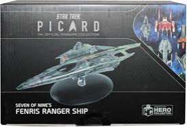 Star Trek  - Seven of Nine’s ship FC grey - Magazine Models - Stpen004 - magStpen004 | The Diecast Company