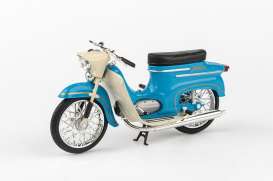 Jawa  - 50 Pioneer type 20 1967 blue - 1:18 - Abrex - 118M-010i - ab118M-010i | The Diecast Company