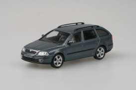 Skoda  - Octavia II Combi 2004 graphite grey - 1:43 - Abrex - 143AB-002C - ab143AB-002C | The Diecast Company