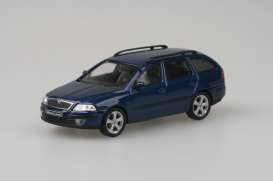 Skoda  - Octavia II Combi 2004 blue - 1:43 - Abrex - 143AB-002K - ab143AB-002K | The Diecast Company