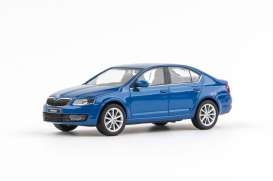 Skoda  - Octavia III 2012 blue - 1:43 - Abrex - 143AB-026KD - ab143AB-026KD | The Diecast Company