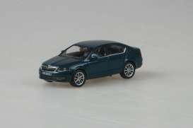 Skoda  - Octavia III 2012 lava blue - 1:43 - Abrex - 143AB-026KJ - ab143AB-026KJ | The Diecast Company