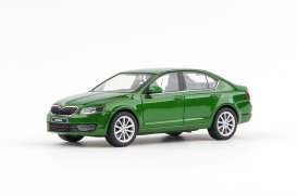 Skoda  - Octavia III 2012 green metallic - 1:43 - Abrex - 143AB-026QA - ab143AB-026QA | The Diecast Company