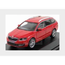 Skoda  - Octavia III Combi 2013 red - 1:43 - Abrex - 143AB-027B - ab143AB-027B | The Diecast Company