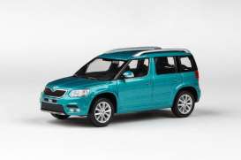 Skoda  - Yeti FL 2013 sea blue metallic - 1:43 - Abrex - 143AB-031MC - ab143AB-031MC | The Diecast Company