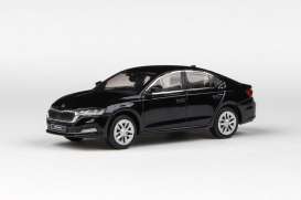 Skoda  - Octavia IV 2020 black - 1:43 - Abrex - 143AB-036DD - ab143AB-036DD | The Diecast Company