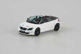 Skoda  - Fabia II FL RS2000 Concept 2011 white - 1:43 - Abrex - 143ABC-804EGb - ab143ABC-804EGb | The Diecast Company