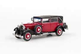 Skoda  - 860 1932 dark red - 1:43 - Abrex - 143ABH-905BJ - ab143ABH-905BJ | The Diecast Company