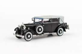 Skoda  - 860 1932 black - 1:43 - Abrex - 143ABH-905D - ab143ABH-905D | The Diecast Company