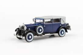 Skoda  - 860 1932 blue - 1:43 - Abrex - 143ABH-905MH - ab143ABH-905MH | The Diecast Company