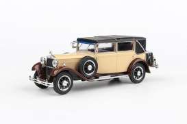 Skoda  - 860 1932 light beige - 1:43 - Abrex - 143ABH-905YJ - ab143ABH-905YJ | The Diecast Company