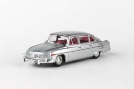 Tatra  - 603 1969 silver metallic - 1:43 - Abrex - 143ABS-401A - ab143ABS-401A | The Diecast Company