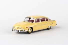 Tatra  - 603 1969 light yellow - 1:43 - Abrex - 143ABS-401GW - ab143ABS-401GW | The Diecast Company