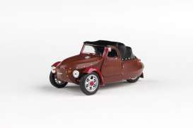 Velorex  - 16/350 1966 brown/black/cherry red - 1:43 - Abrex - 143ABS-420-03 - ab143ABS-420-03 | The Diecast Company