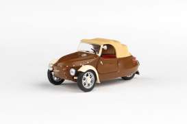 Velorex  - 16/350 1966 brown/beige/ivory - 1:43 - Abrex - 143ABS-420-11 - ab143ABS-420-11 | The Diecast Company