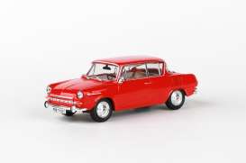 Skoda  - 1100MBX 1969 orange red - 1:43 - Abrex - 143ABS-721BG - ab143ABS-721BG | The Diecast Company