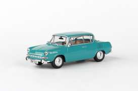 Skoda  - 1100MBX 1969 light turquoise - 1:43 - Abrex - 143ABS-721HA - ab143ABS-721HA | The Diecast Company