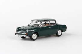 Skoda  - 1100MBX 1969 dark green - 1:43 - Abrex - 143ABS-721HB - ab143ABS-721HB | The Diecast Company