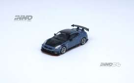 Nissan  - Skyline GT-R (R35) 2024 blue/black - 1:64 - Inno Models - in64-R35TS-HKTS24 - in64-R35TS-HKTS24 | The Diecast Company