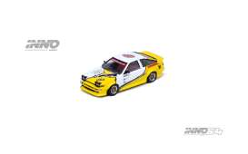 Toyota  - Sprinter Trueno AE86 2024 yellow/white - 1:64 - Inno Models - in64-AE86T-BDKS24 - in64-AE86T-BDKS24 | The Diecast Company