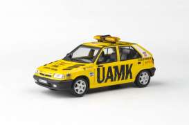 Skoda  - Felicia 1994 yellow/black - 1:43 - Abrex - 143ABSX-709XS - ab143ABSX-709XS | The Diecast Company