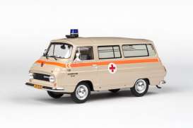 Skoda  - 1203 1974 beige/orange - 1:43 - Abrex - 143ABSX-715XO5 - ab143ABSX-715XO5 | The Diecast Company