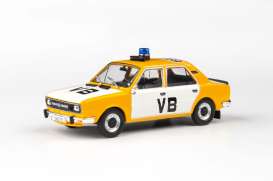 Skoda  - 120L 1982 white/orange - 1:43 - Abrex - 143ABSX-724XA - ab143ABSX-724XA | The Diecast Company