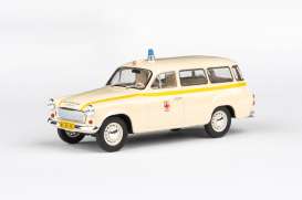 Skoda  - 1202 1964 beige/yellow - 1:43 - Abrex - 143ABSX-728XO5 - ab143ABSX-728XO5 | The Diecast Company