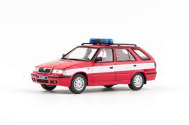 Skoda  - Felicia FL Combi 1998 red/white - 1:43 - Abrex - 143ABSX-730XL - ab143ABSX-730XL | The Diecast Company