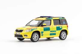 Skoda  - Yeti FL 2013 yellow/green - 1:43 - Abrex - 143ABX-031XO01 - ab143ABX-031XO01 | The Diecast Company