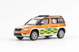 Skoda  - Yeti FL 2013 orange/yellow/green - 1:43 - Abrex - 143ABX-031XO05 - ab143ABX-031XO05 | The Diecast Company