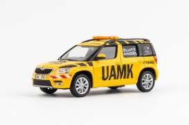 Skoda  - Yeti FL 2013 yellow/black - 1:43 - Abrex - 143ABX-031XS - ab143ABX-031XS | The Diecast Company