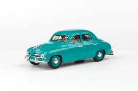 Skoda  - 1201 1956 turquoise - 1:43 - Abrex - 143ABS-711MI - ab143ABS-711MI | The Diecast Company