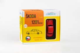 Skoda  - 1201 1956 red - 1:43 - Abrex - 143SABSX-711XDBG - ab143SABSX-711XDBG | The Diecast Company