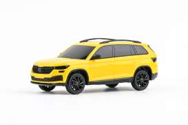 Skoda  - Kodiaq yellow - 1:43 - Abrex - 143PC-041-001 - ab143PC-041-001 | The Diecast Company