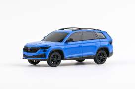 Skoda  - Kodiaq blue - 1:43 - Abrex - 143PC-041-004 - ab143PC-041-004 | The Diecast Company