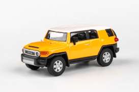 Toyota  - FJ Cruiser yellow - 1:43 - Abrex - C250ND-4-56840 - abC250ND-4-56840 | The Diecast Company