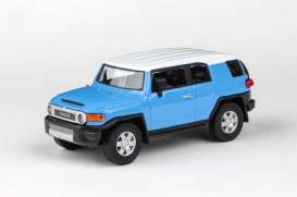 Toyota  - FJ Cruiser blue - 1:43 - Abrex - C250ND-4-56850 - abC250ND-4-56850 | The Diecast Company