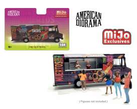 Foodtruck  - various - 1:64 - American Diorama - 70100MJ - AD70100MJ | The Diecast Company